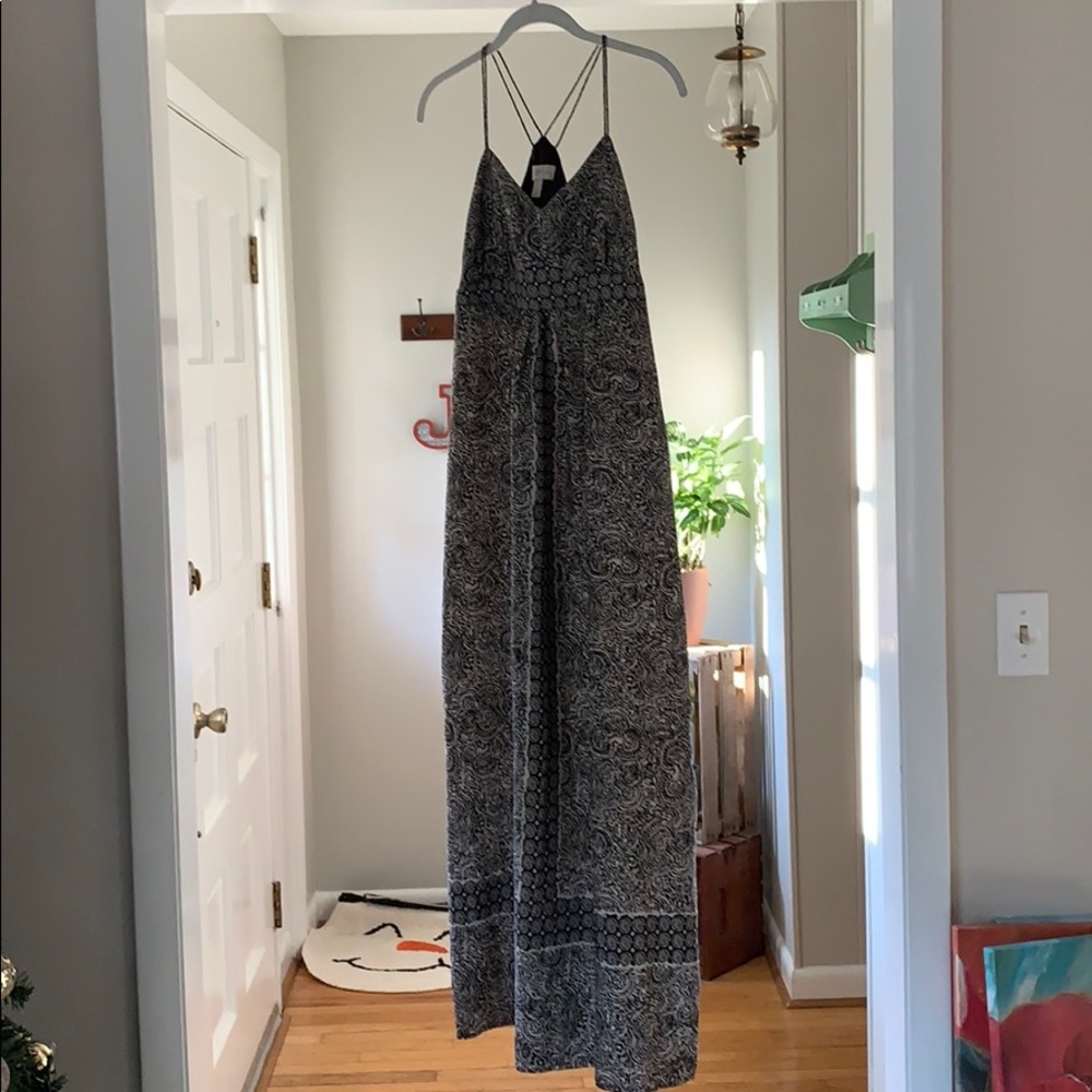 LOFT patterned maxi dress